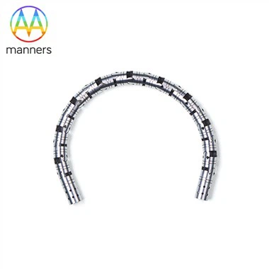 Хипотуба от неръждаема стомана с лазерно рязане