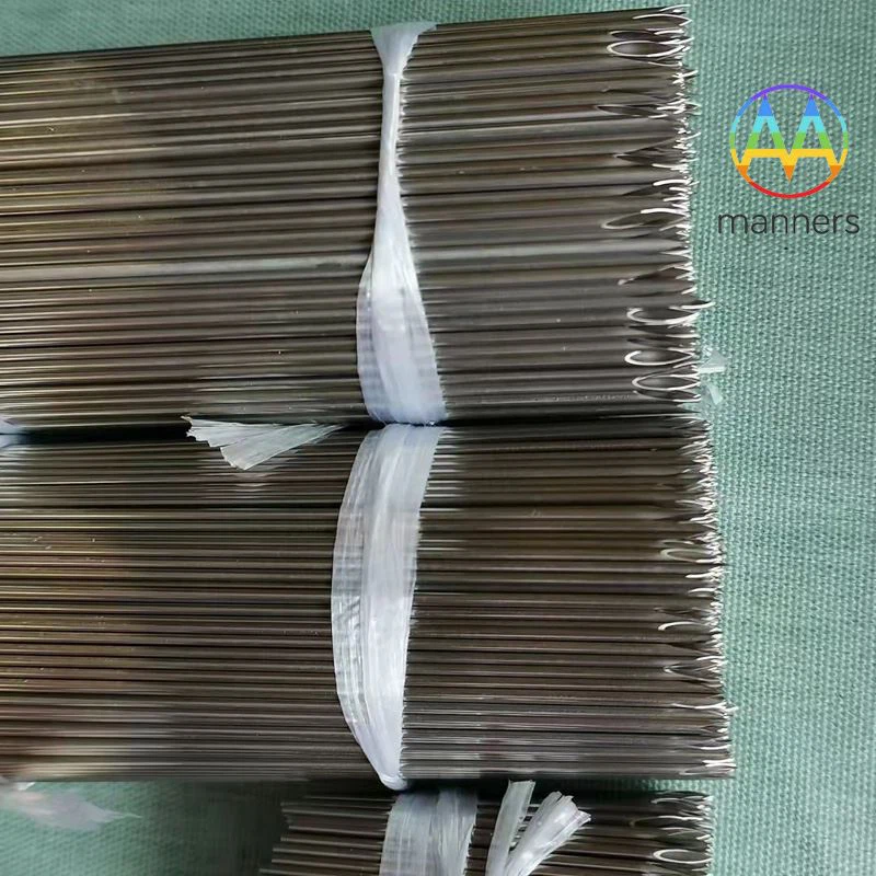 ​Поръчката на клиента в Италия за 1000бр. персонализирани игли за ланцети е з...