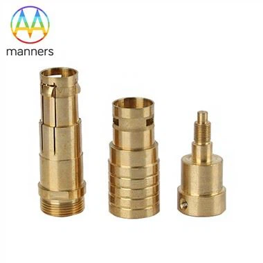 CNC машинно месингови автомобилни части