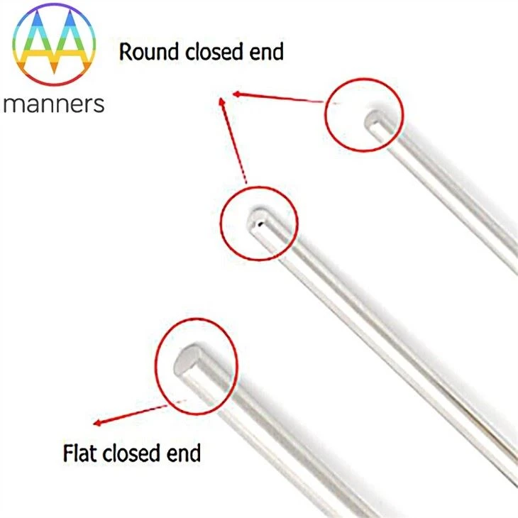 Stainless Steel One Round Closed End Tube For Sensor